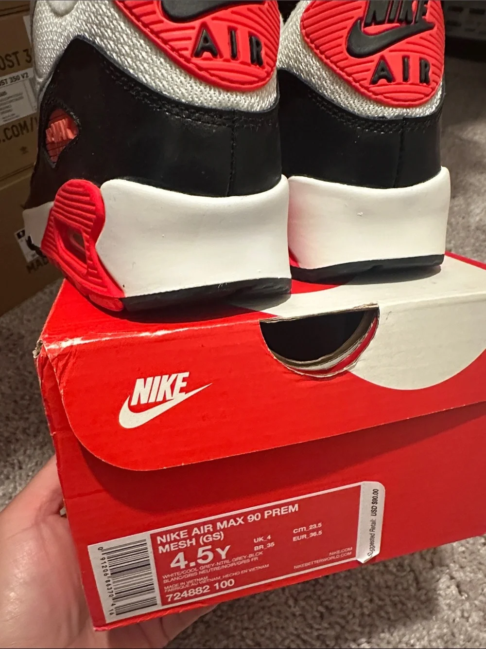 Nike Air Max 90 “Infrared”